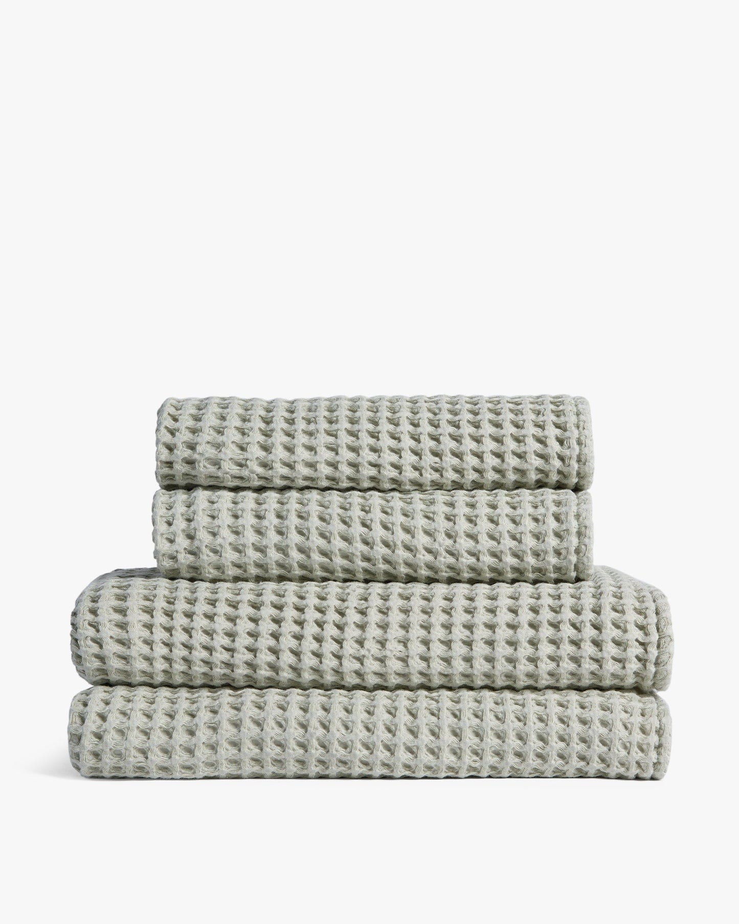 Waffle Bath Towel in Willow