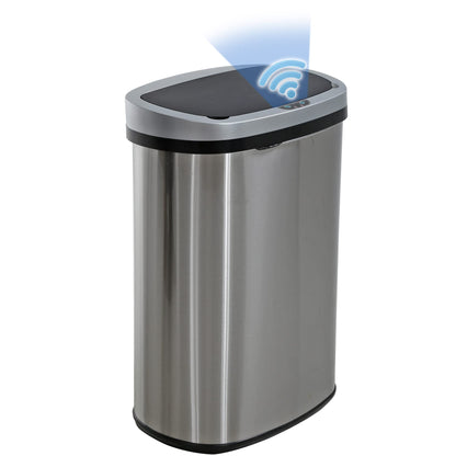13 Gallon Touchless Trash Can with Odor Control