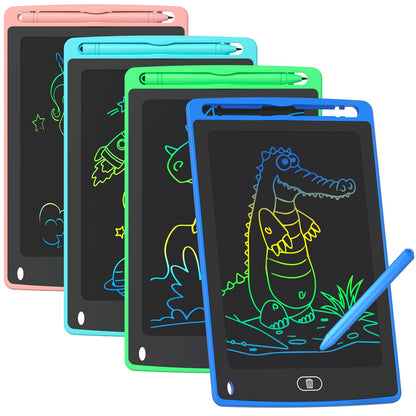 4 Pack LCD Writing Tablet for Kids, 8.5 Inch Doodle Board, Educational Drawing Toy